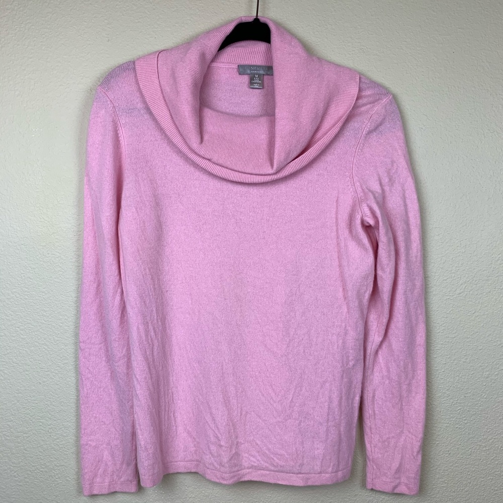 Charter Club Pink Warm Cashmere Sweater
